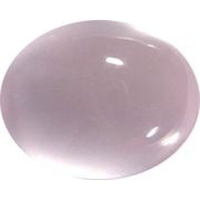 Quartz rose taille ovale cabochon 9x7 mm 2.30 carats