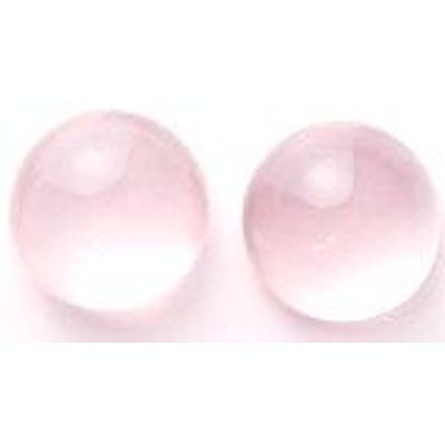 Quartz rose taille ronde cabochon 5 mm 0.57 carat