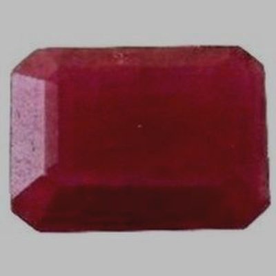 Rubis naturel octagonal 14x10 mm 8.50 carats