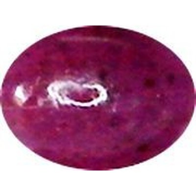 Rubis naturel taille ovale cabochon 6x4 mm 0.66 carat