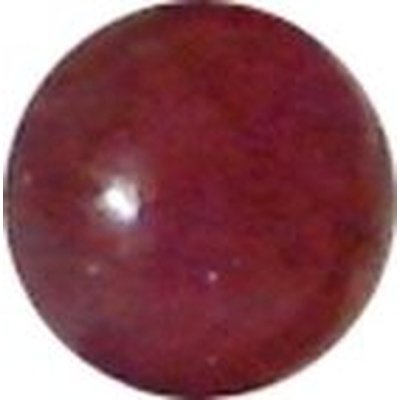 Rubis naturel taille ronde cabochon 4 mm 0.38 carat