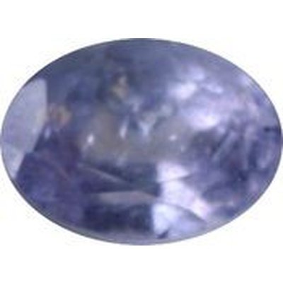 Tanzanite ovale a facettes 4x3 mm 0.17 carat