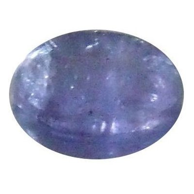 Tanzanite ovale cabochon 6x4 mm 0.58 carat