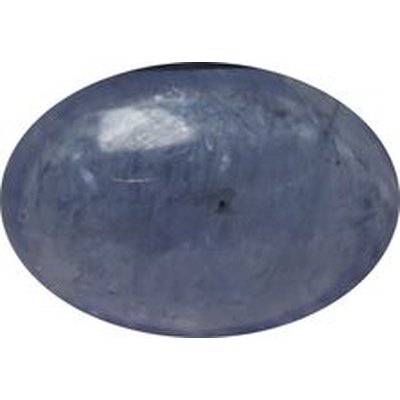 Tanzanite ovale cabochon 7x5 mm 1.08 carat