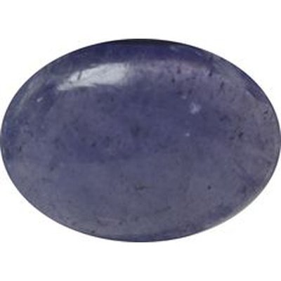 Tanzanite ovale cabochon 8x6 mm 1.52 carat