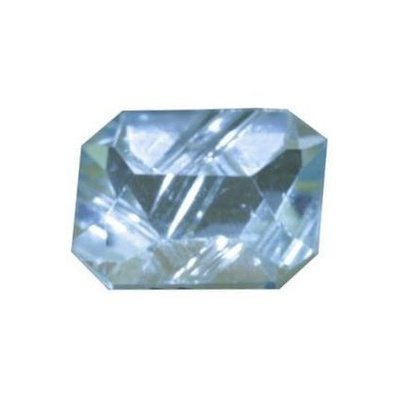 Topaze bleu ciel octogonale fantaisie 9x7 mm 2.20 carats