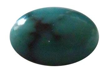 Turquoise taille ovale cabochon 10x8 mm 1.73 carat