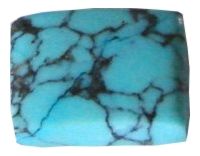 Turquoise taille rectangle cabochon 10x8 mm 2.58 carats