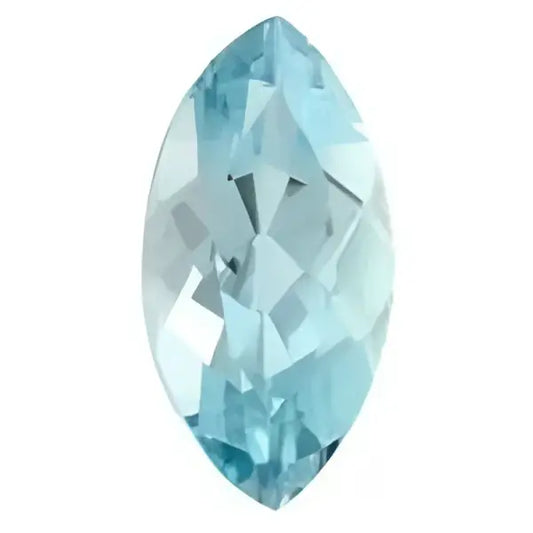 Aigue Marine Pierre marquise 10x5 mm