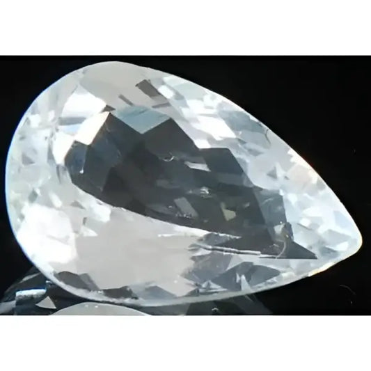 Aigue Marine Pierre  poire 13x9 mm