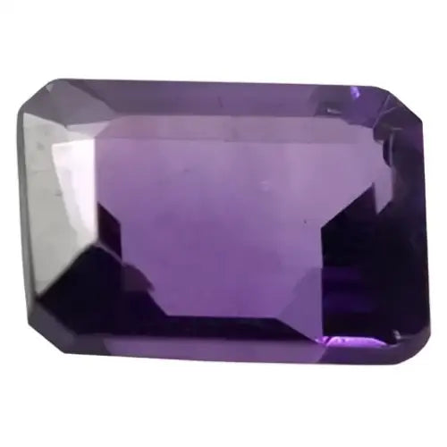 Améthyste d'afrique taille octogonale 8x6 mm 1.56 carats