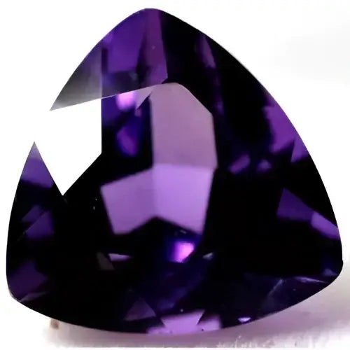 Pierre amethyste trillion 10x10 mm