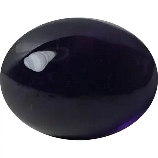 Améthyste naturelle ovale cabochon 20x15 mm 17.00 carats