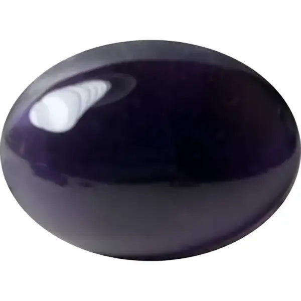 Améthyste naturelle ovale cabochon 22x16 mm 20.00 carats