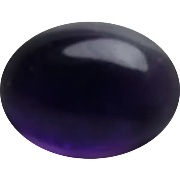 Améthyste naturelle ovale cabochon 7x5 mm 0.80 carats