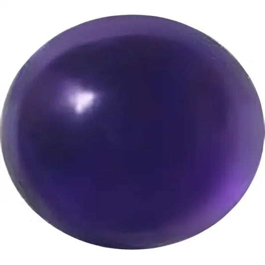 Améthyste naturelle ronde cabochon 6 mm 0.90 carat