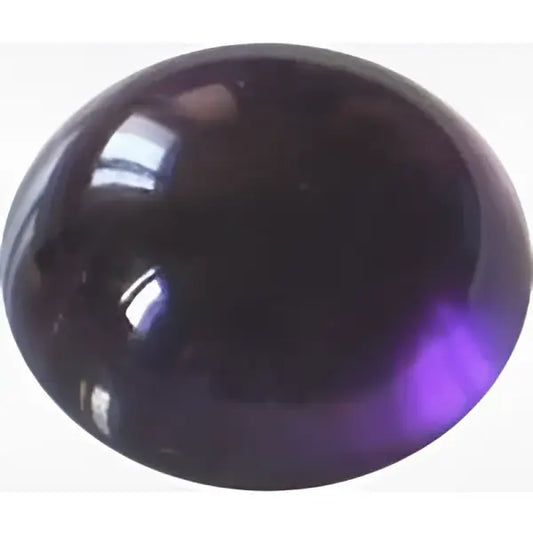 Améthyste naturelle ronde cabochon 9 mm 2.65 carats
