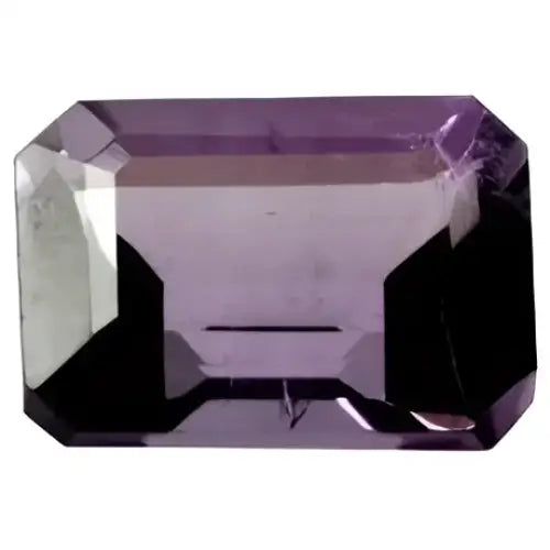 Amethyste pierre octogonale 7x5 mm