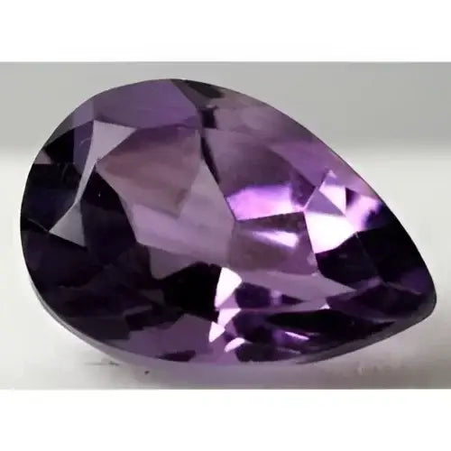 Amethyste pierre poire 10x7 mm