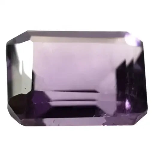 Améthyste taille octogonale 8x6 mm 1.45 carats