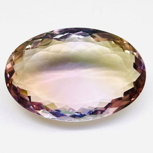 Ametrine ovale a facettes 30x20x9 mm 36.00 carats