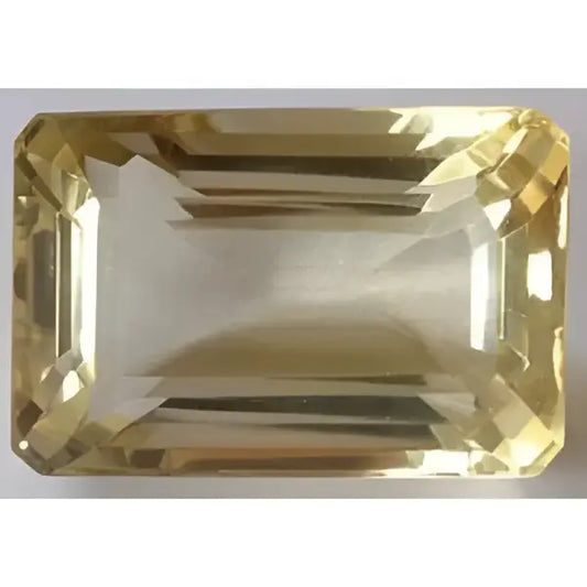 Citrine octogonale 26x17 mm 47.00 carats