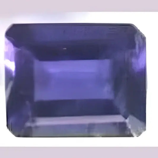 Cordierite octogonale 6x4 mm 0.50 carat