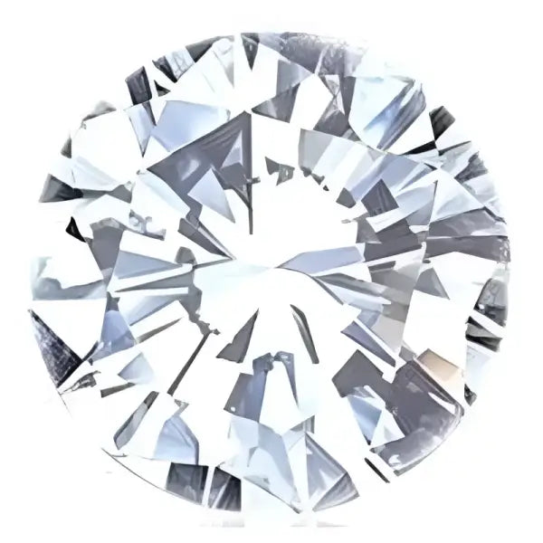 Diamant blanc rond a facettes 0.30 carat 4.30 x 4.32 x 2.49 mm SI2