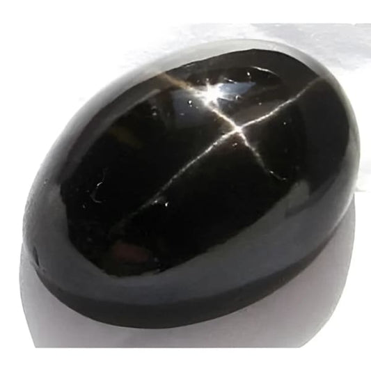 Diopside étoilé ovale cabochon 20x15 mm 26.00 carats