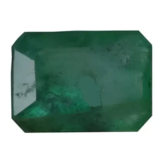 Émeraude naturelle du Brésil octogonale 6x4 mm 0.55 carat