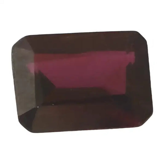 Grenat almandin octagonal 10x8 mm 3.90 carats