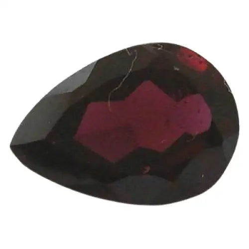 Grenat almandin poire 10x7 mm 2.00 carats