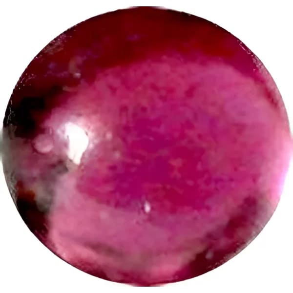 Grenat almandin rond cabochon 12 mm 7.00 carats