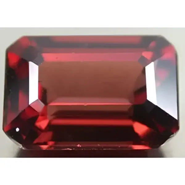 Grenat rhodolite octagonal 9x7 mm 2.80 carats