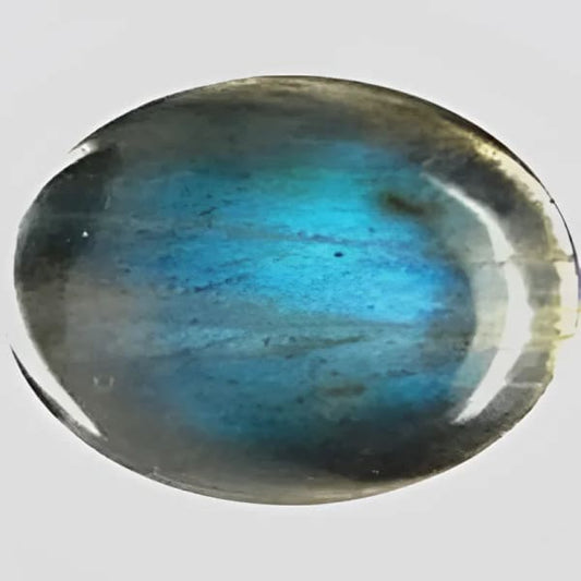 Labradorite naturelle ovale cabochon 20x15 mm 17.00 carats