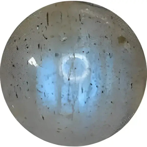 Labradorite naturelle ronde cabochon 8 mm 2.15 carats