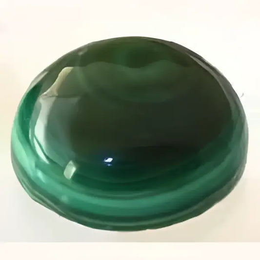 Malachite naturelle taille ronde 10x10 mm 4.81 carats
