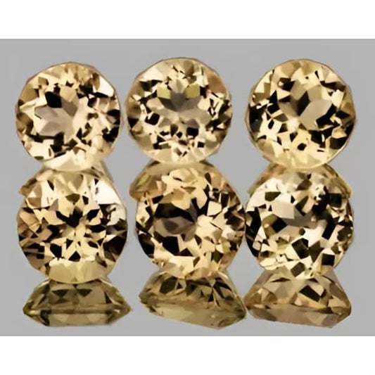 Morganite naturelle ronde a facettes 4.00 mm 0.23 Carat