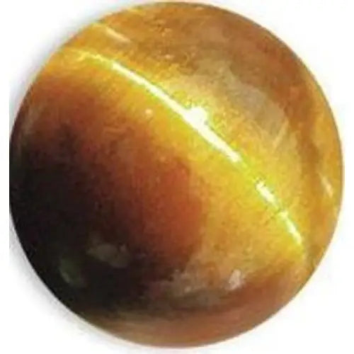 Oeil de tigre rond 16 mm 12.00 carats