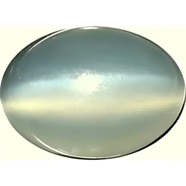 Pierre de lune naturelle ovale cabochon 7x5 mm 0.80 carat