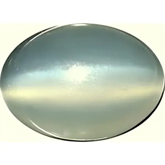 Pierre de lune naturelle ovale cabochon 7x5 mm 0.80 carat