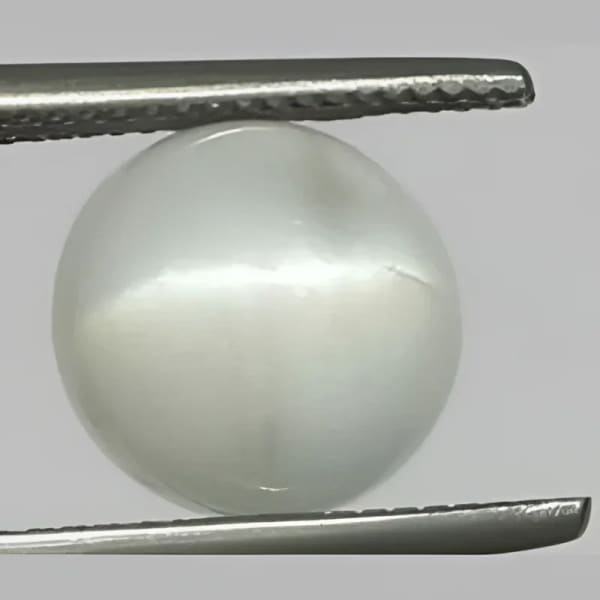 Pierre de lune naturelle ronde cabochon 14 mm 9.00 carats