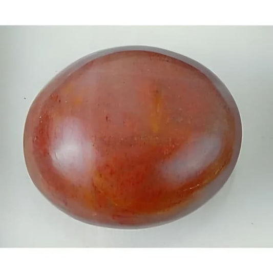 Pierre de soleil naturelle ovale cabochon 24x20x13 mm avec certificat