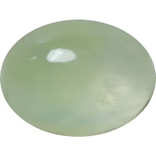 Prehnite taille ovale cabochon 18x13 mm 12.60 carats