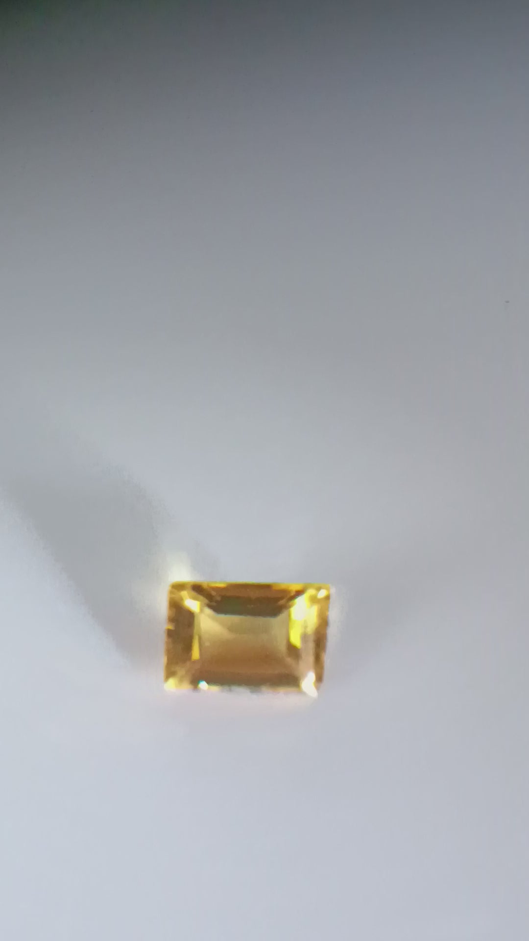 citrine or octogonale 8x6 mm
