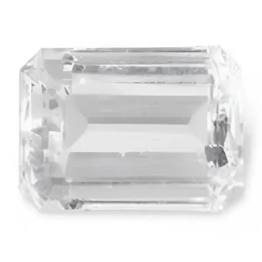 Quartz blanc ooctogonal 18x13 mm 11.50 carats