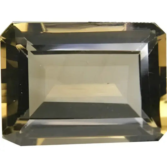 Quartz fumé ooctogonal 12x10 mm 5.20 carats