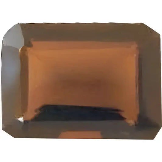 Quartz fumé ooctogonal 16x12 mm 11.00 carats
