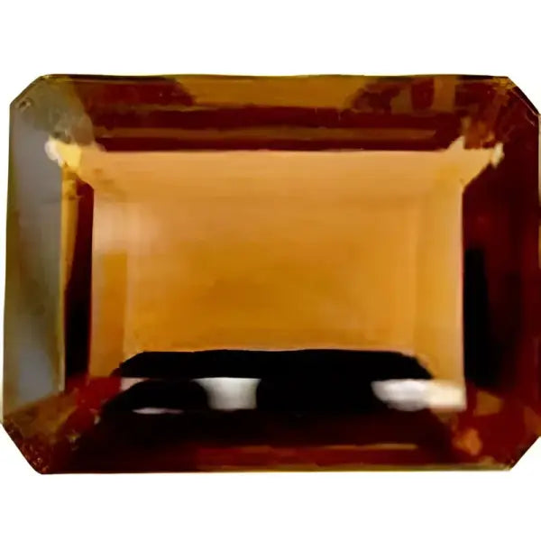 Quartz fumé ooctogonal 7x5 mm 1.00 carats