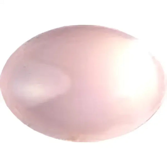 Quartz rose taille ovale cabochon 10x8 mm 2.80 carats